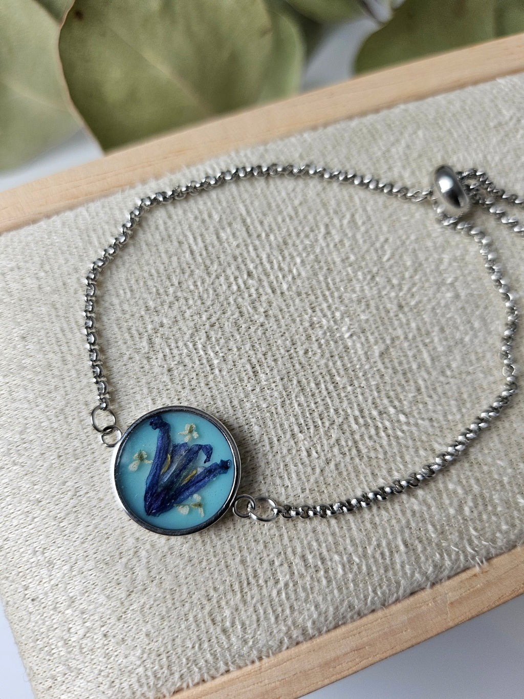 Bluebell Flower Bracelet