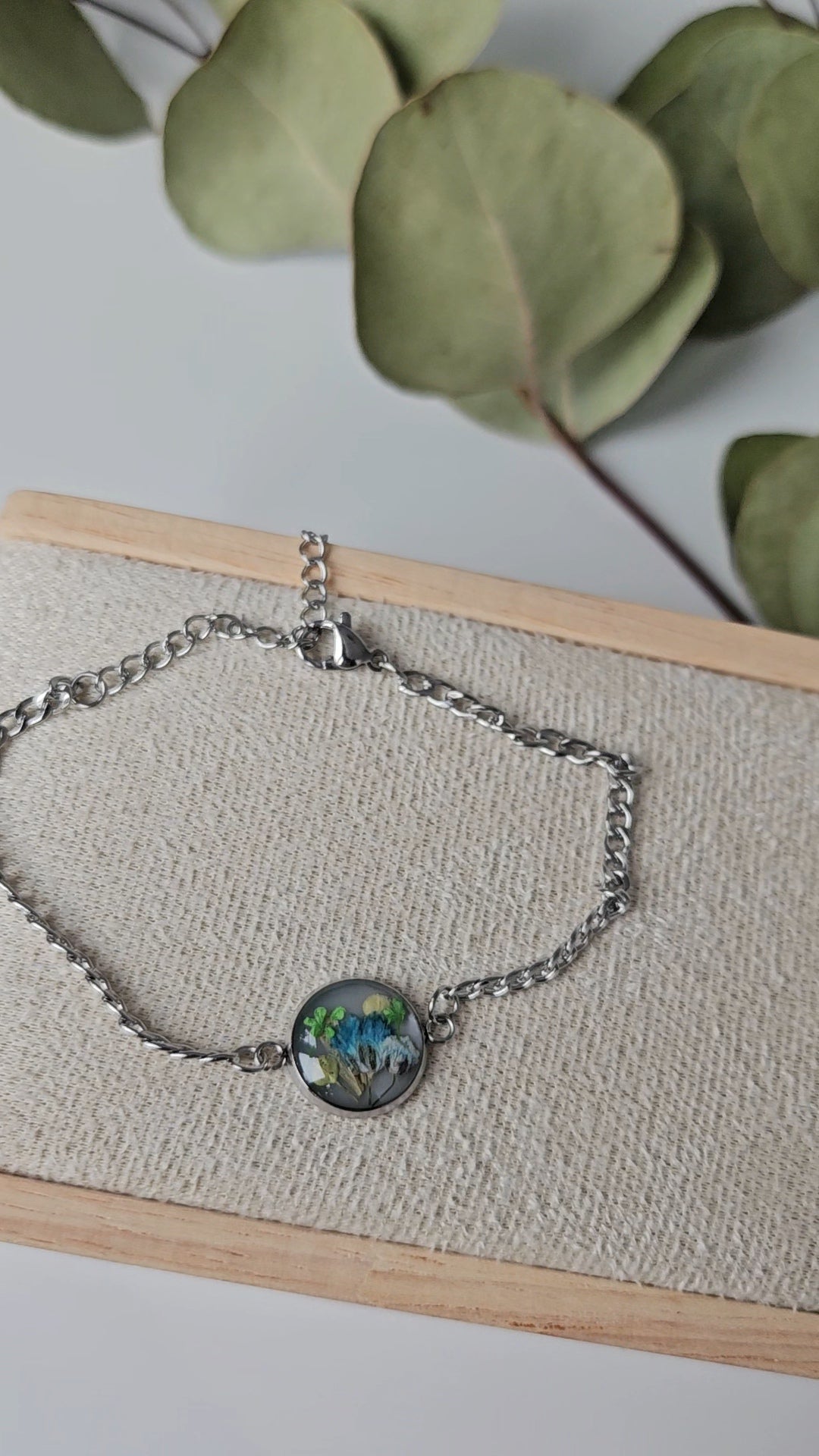 Blue Meadow Rain Bracelet